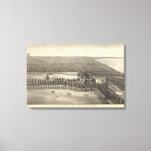 Loveless Farm, Nebraska Canvas Print