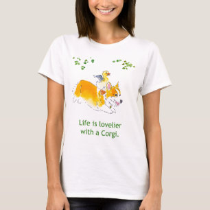 Lovelier with a Corgi Tee