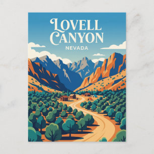 Lovell Canyon USA Postcard
