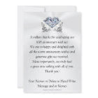 Lovely 60th wedding Anniversary Thank You Cards