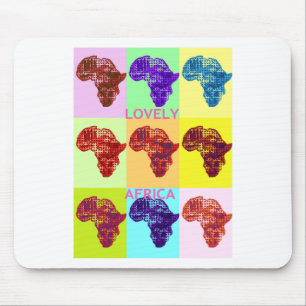 LOVELY AFRICA MOUSE MAT