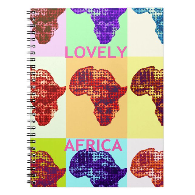 LOVELY AFRICA NOTEBOOK (Front)
