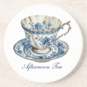 Lovely "Afternoon Tea" Floral Coaster