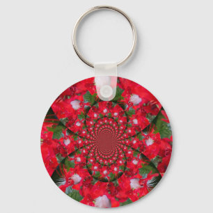 Lovely Alien Crimson Key Ring