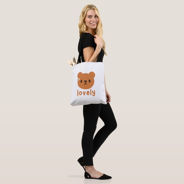 Lovely and cute tote bag (On Model)