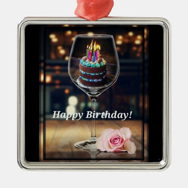 ***LOVELY AND SO COOL BIRTHDAY*** ORNAMENT (Front)