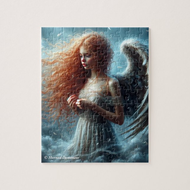 Lovely angel jigsaw puzzle (Vertical)