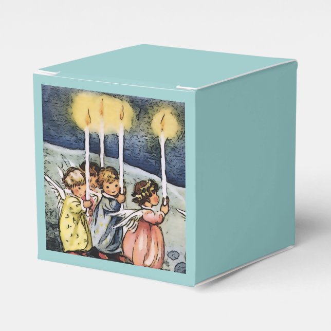 Lovely Angels Favour Box (Front Side)