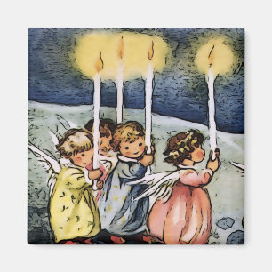 Lovely Angels Magnet