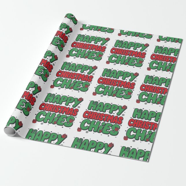 lovely animal design wrapping paper (Unrolled)