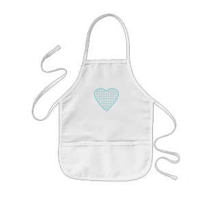 Lovely Argyle Kids Apron