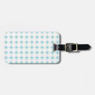 Lovely Argyle Luggage Tag