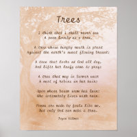 Lovely As A Tree Nature Poem