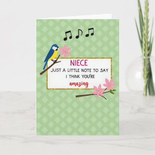 Lovely Avian Mothers Day Card