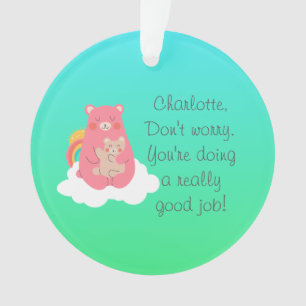 Lovely Bear Family   Ornament