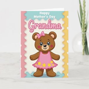 Lovely Bears Mothers Day Card