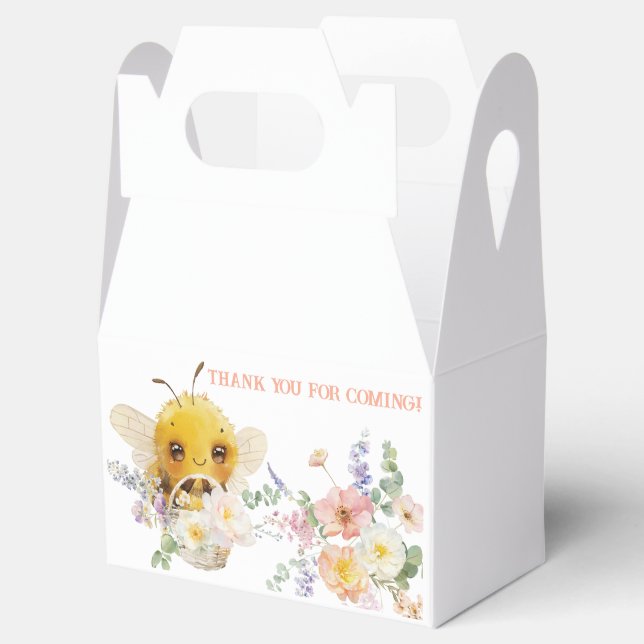 Lovely Bee Favour Boxes (Opened)