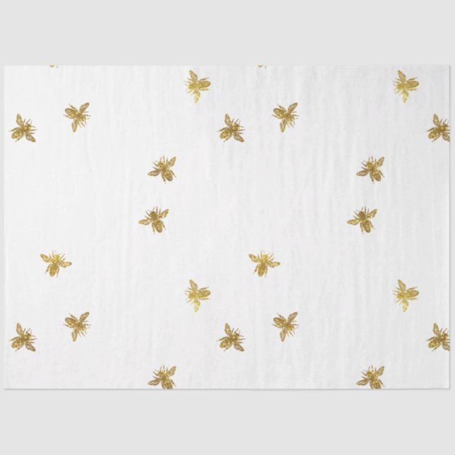 Lovely Bee Series Design 37 Tissue Paper (Front)