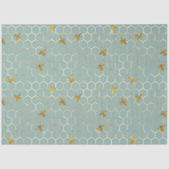 Lovely Bee Series Design 48 Tissue Paper (Front)