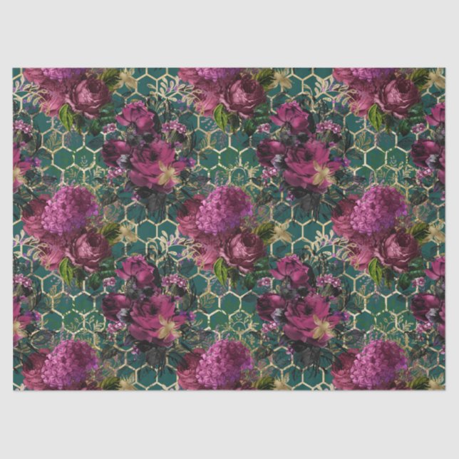 Lovely Bee Series Design 9 Tissue Paper (Front)