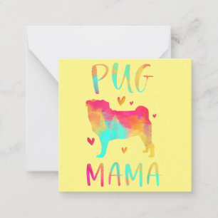 Lovely Best Pug Mum Ever Card