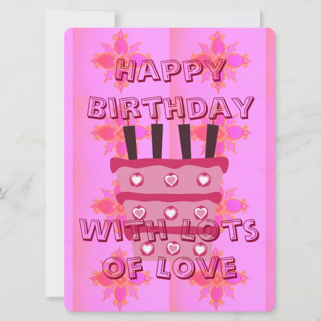 Lovely Blessed Birthday (Front)