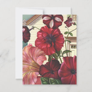 Lovely Blooming Flowers Garden Party Invitations