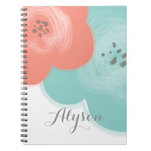 Lovely Blooms Custom Notebook