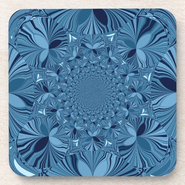 Lovely Blue Coaster (Front)