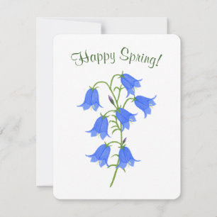 Lovely Bluebells In Spring