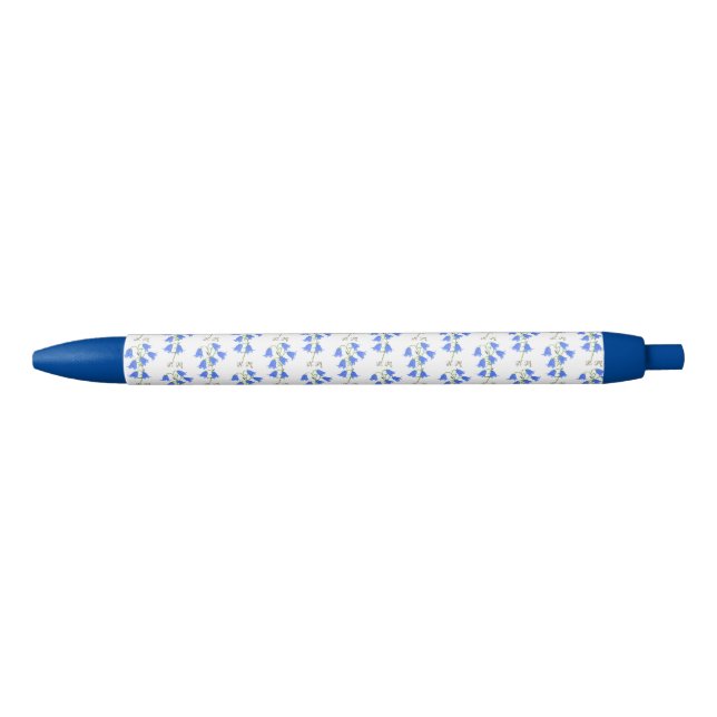 Lovely Bluebells  Monogrammed Pen (Front)