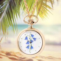 Lovely Bluebells Necklace  eWatch With Digits