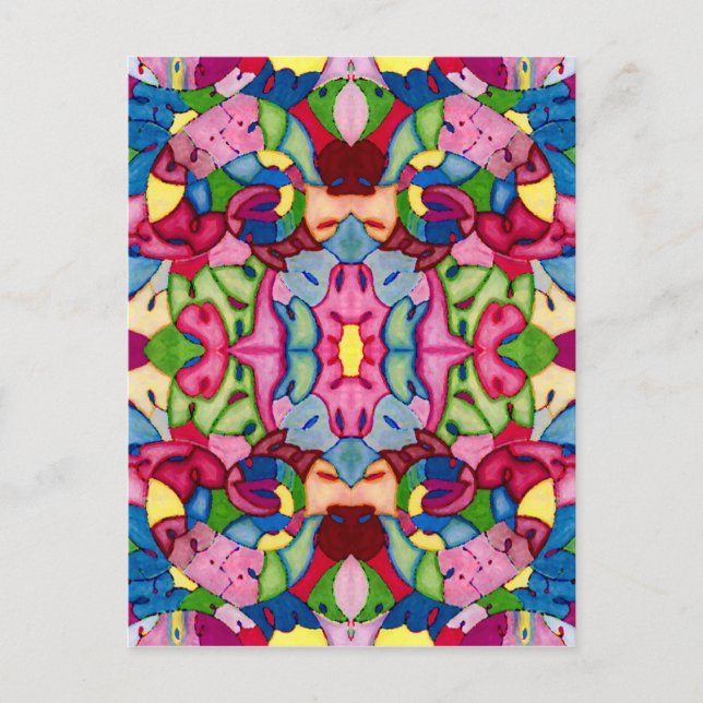 Lovely Bouquet Postcard (Front)