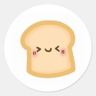 Lovely brad classic round sticker