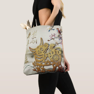 Lovely bucolic scene Chinese 0x Year 2021 AoTB Tote Bag