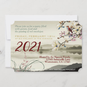 Lovely bucolic scene Vietnamese Ox Year 2021 HFCI Announcement