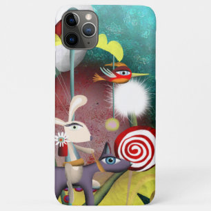 Lovely-bunny-lolipop-merry-go-round iPhone 11 Pro Max Case