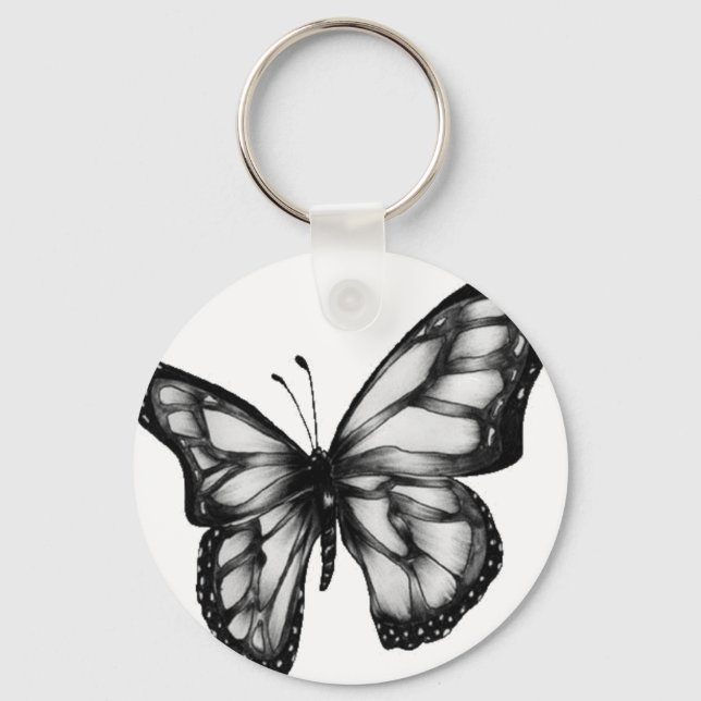 Lovely Butterfly Key Ring (Front)