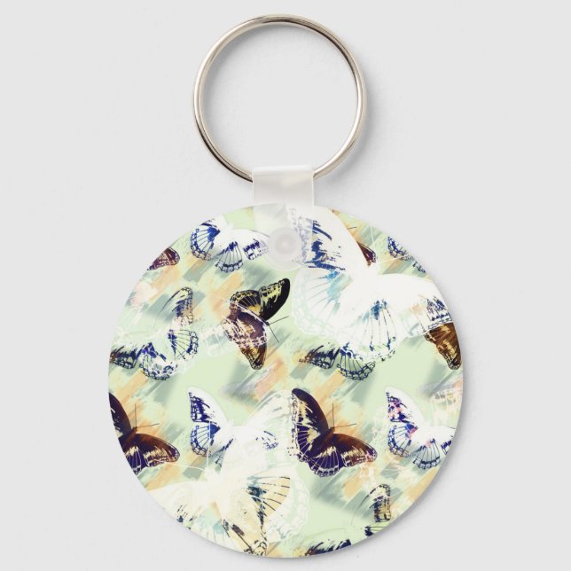 Lovely butterfly stylish key ring (Front)