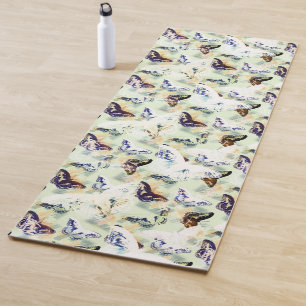 Lovely butterfly stylish yoga mat