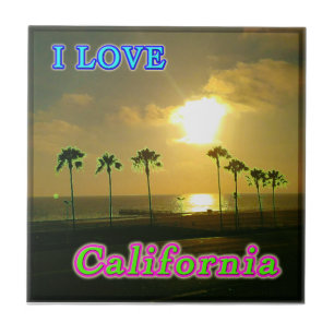 "Lovely California 2" Tile
