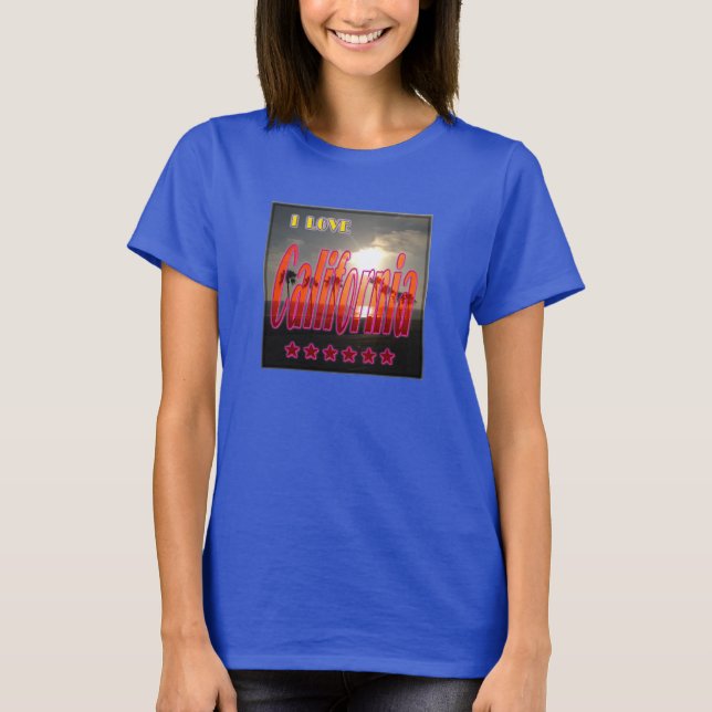 "Lovely California 3" Shirt (Front)