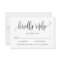 Lovely Calligraphy EDITABLE COLOR RSVP Card LCC