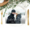 Lovely Calligraphy Photo Save The Date Card