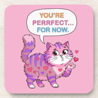 Lovely cat coaster