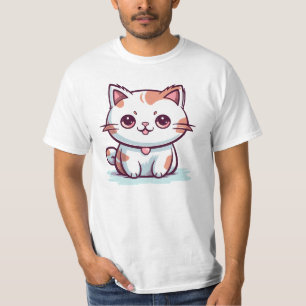 Lovely Cat Kawaii Style Clipart-47758 T-Shirt