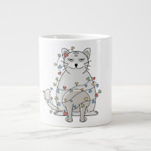 Lovely cat with hearts