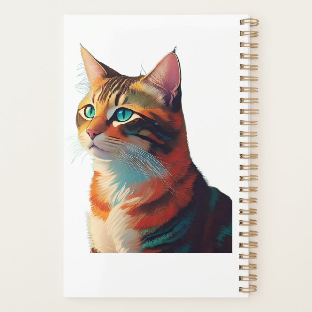 Lovely Cats Notebook Planner (Back)