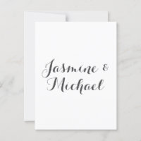 Lovely Chic Calligraphy Couple Names 