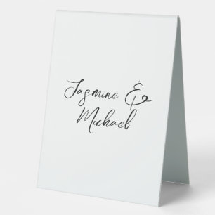 Lovely Chic Calligraphy Names Weddings